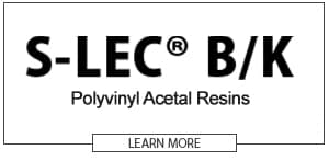 S-LEC B/K Polyvinyl Acetal Resins